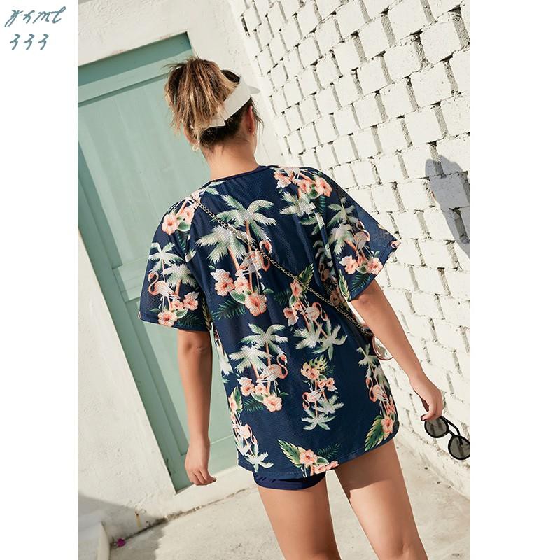 Bộ Đồ Bơi Jersey Phong Cách Hàn Quốc Size 3xl-7Xl❤️Thời Trang Bộ Đồ Bơi Hai Mảnh Kiểu Dáng Thể Thao Trẻ Trung Năng Động Cho Nữ | BigBuy360 - bigbuy360.vn