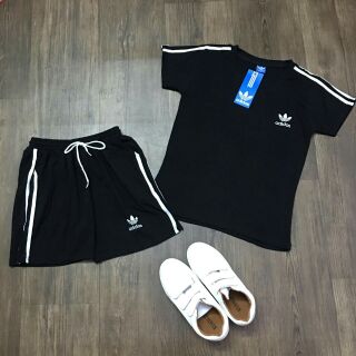 Bộ cotton thể thao adidas