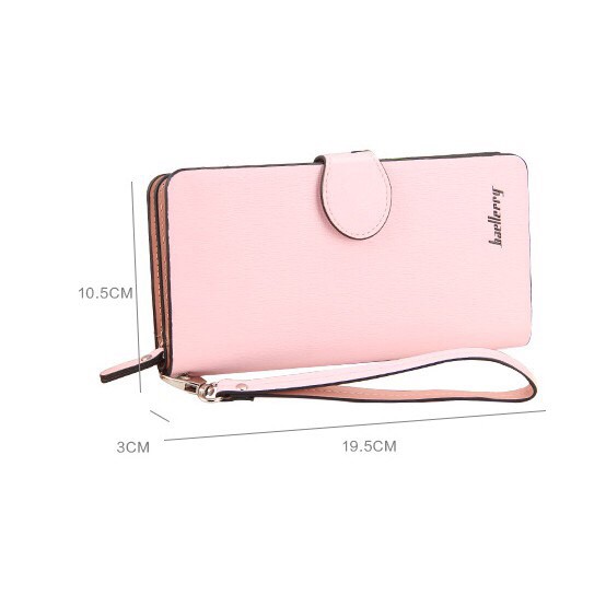 Ví Nữ Baellerry Cầm Tay Cao Cấp màu hồng Nhạt VCT302HN | BigBuy360 - bigbuy360.vn