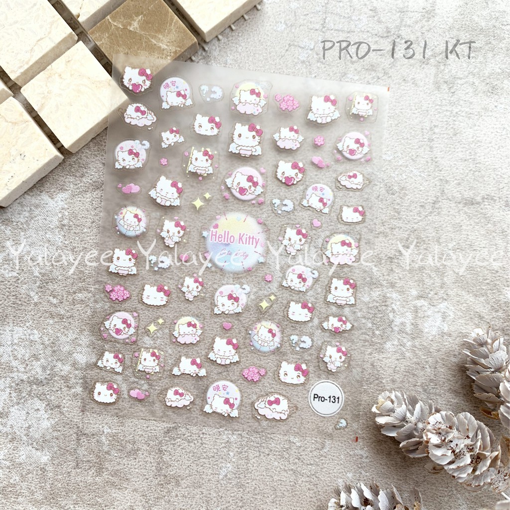 Miếng Dán Trang Trí Siêu Mỏng Hình Nhân Vật Disney Đáng Yêu