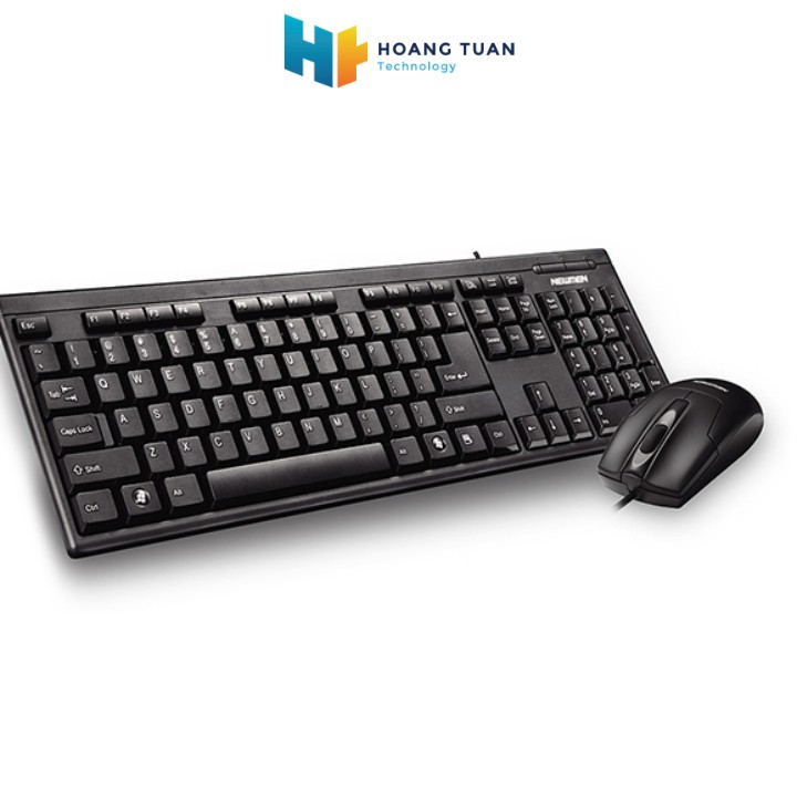 Bộ bàn phím chuột Newmen T203 Plus USB Black phụ kiện gaming phổ biến trên thị trường hiện nay