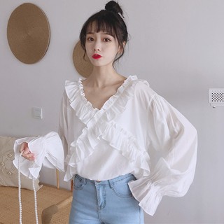 áo fom rộng bigsize (50-120kg) kiểu dáng tiểu thư phong cách hàn quốc