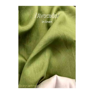 Đầm Linen Premium Xanh Bơ