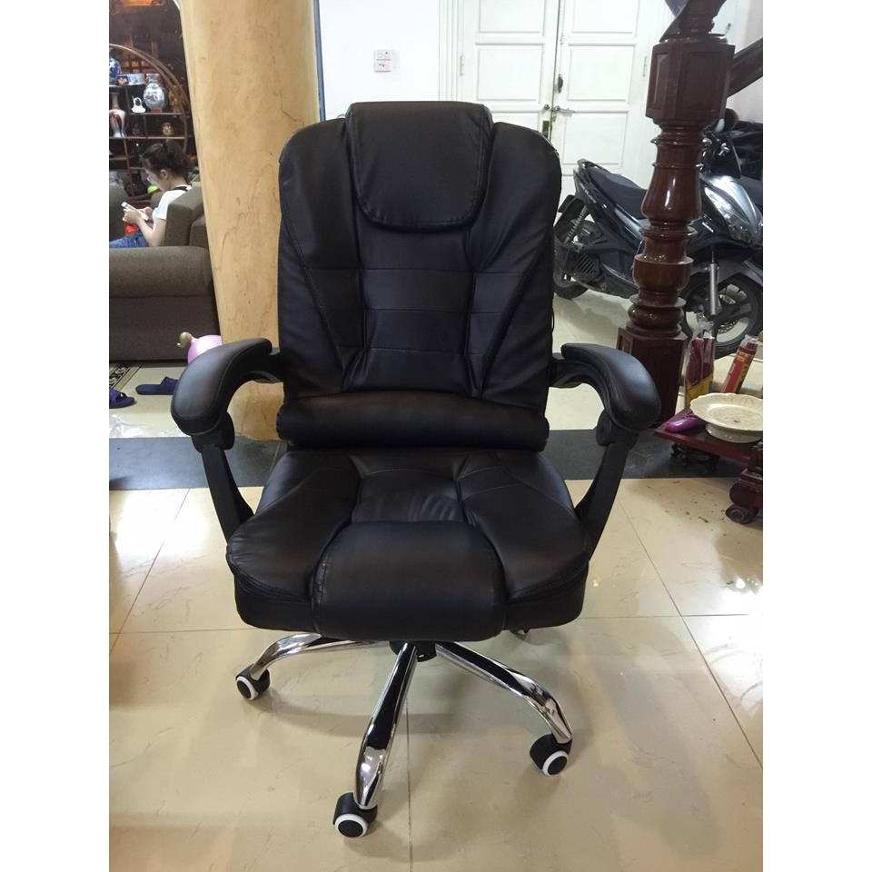 Ghế văn phòng, ngả lưng, gác chân,  massage thư giãn | BigBuy360 - bigbuy360.vn