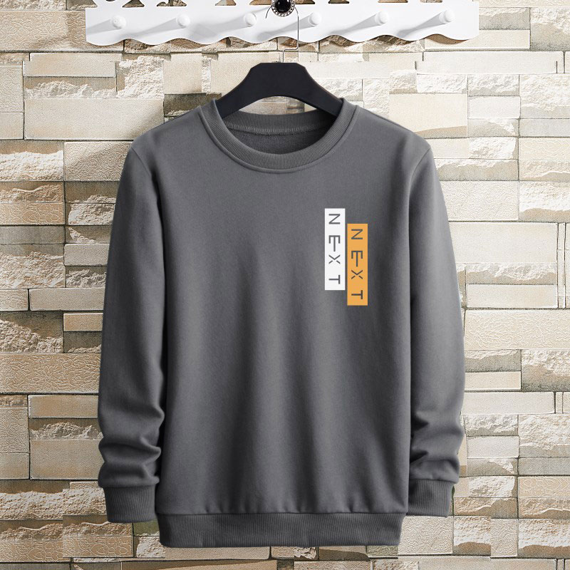 Áo nỉ tay dài kiểu dáng thời trang cho nam cỡ m-4xl