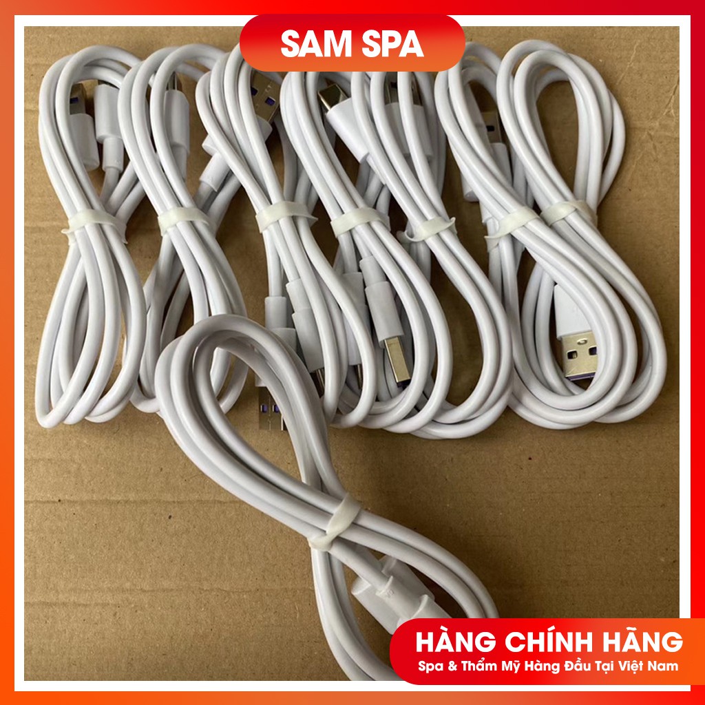 Dây Cáp Sạc Type C Màu Trắng Dài 1 Met