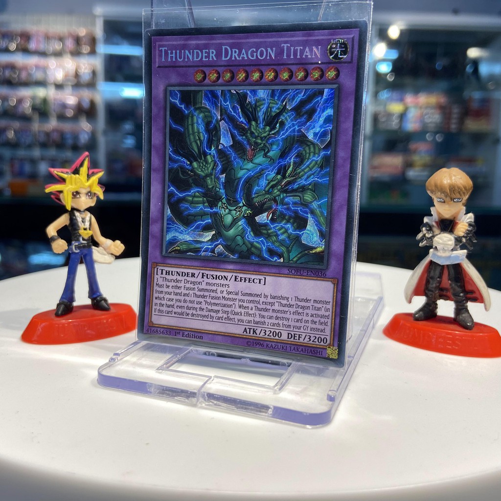 Thunder Dragon Titan - SOFU-EN036 - Secret Rare 1st Edition
