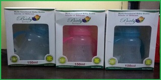 Bình Sữa Silicon Chống Sặc 150ml