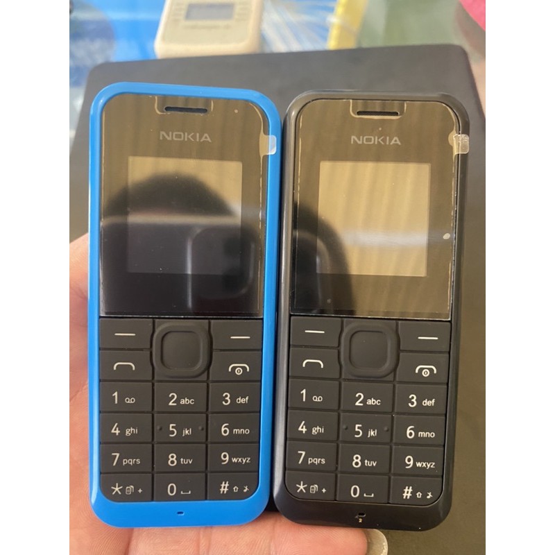 Điện thoại Nokia 105 siêu rẻ - 1 Sim và 2 Sim - Pin sạc đủ - Hàng chính hãng - sản xuất năm 2016