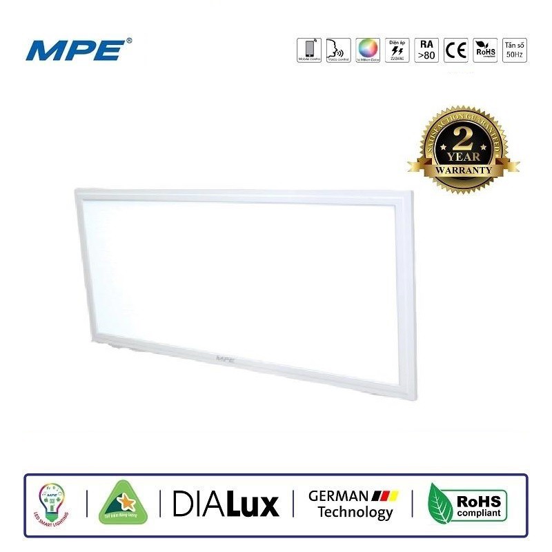 [Hàng Chính Hãng] Đèn LED MPE Panel Lớn 20W, 25W, 40W Ánh Sáng Trắng, Vàng, Trung Tính &amp; (Loại 40W NEW 3 Chế Độ Màu)