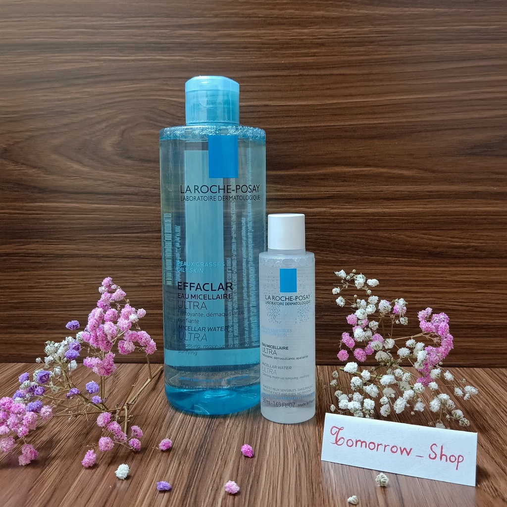 Nước tẩy trang cho da dầu và da nhạy cảm La roche-posay 50ml-400ml