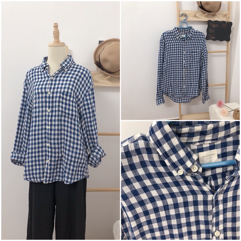 Áo sơ mi hiệu tay dài 2hand