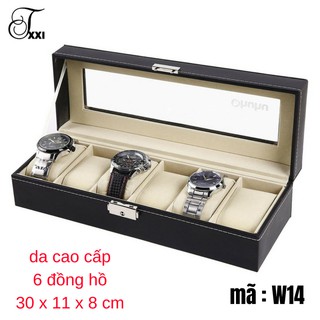 Hộp Đựng Đồng Hồ Vỏ Da Cao Cấp