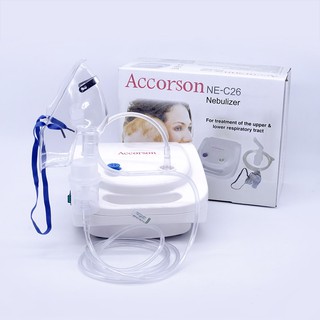 Máy khí dung CÔNG NGHỆ ĐỨC, máy xông mũi họng Accorson NE C26 – Chuyên điều trị viêm phổi, viêm phế quản, viêm xoang