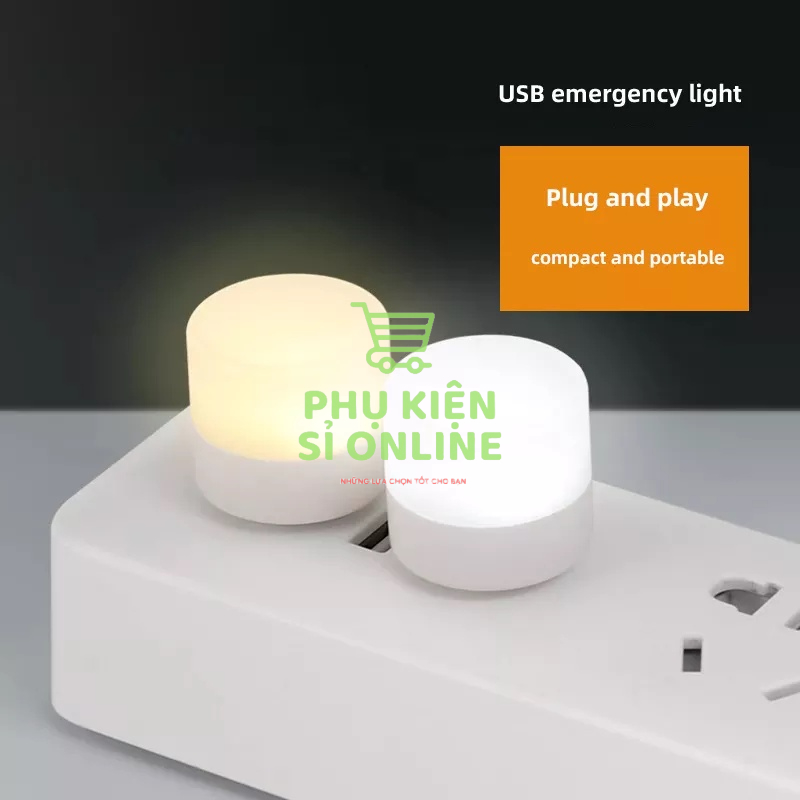 Đèn led mini đọc sách bỏ túi  cổng sạc USB tiện ích Store4girls