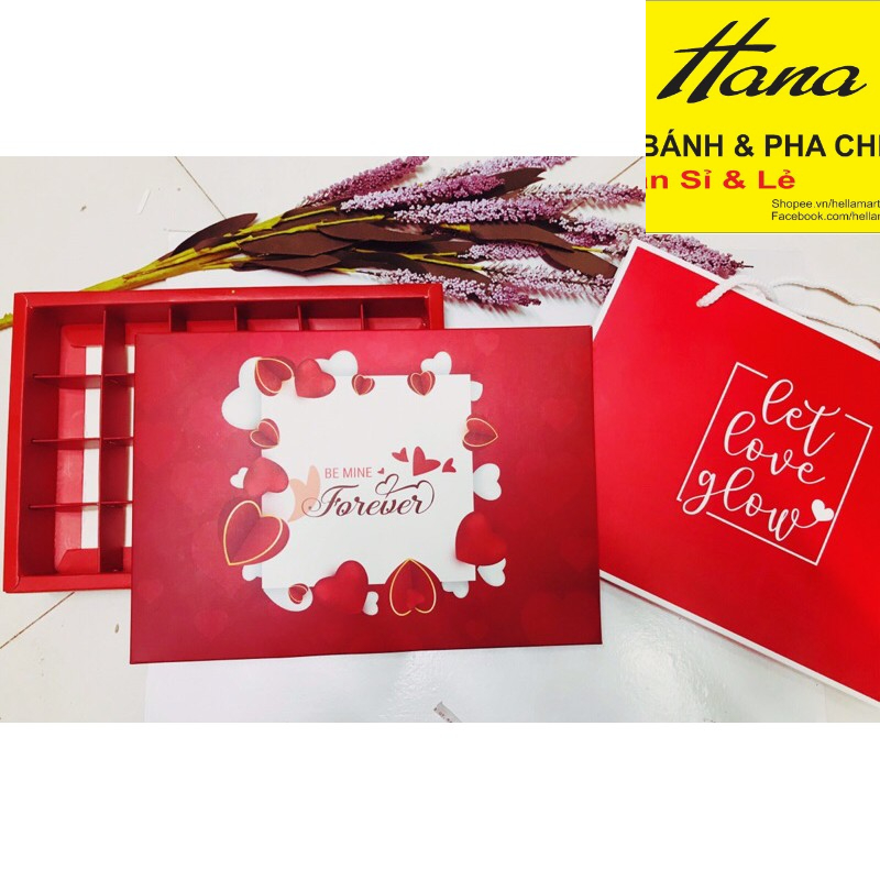 Hộp socola gấp 24 viên