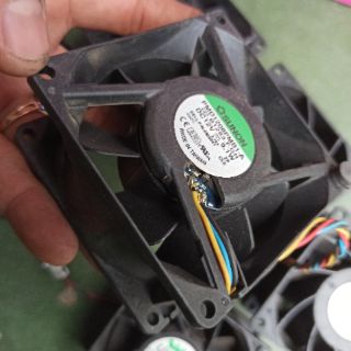 Quạt Sunon vuông 8cm 12v 0.5A 1A đến 3A tháo máy chủ chạy em gió mạnh