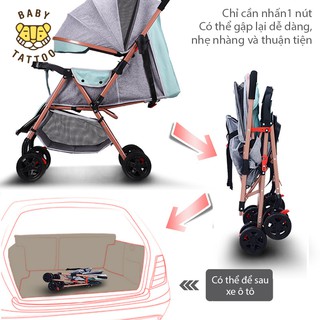 Xe đẩy duke - Xe đẩy 2 chiều cho bé