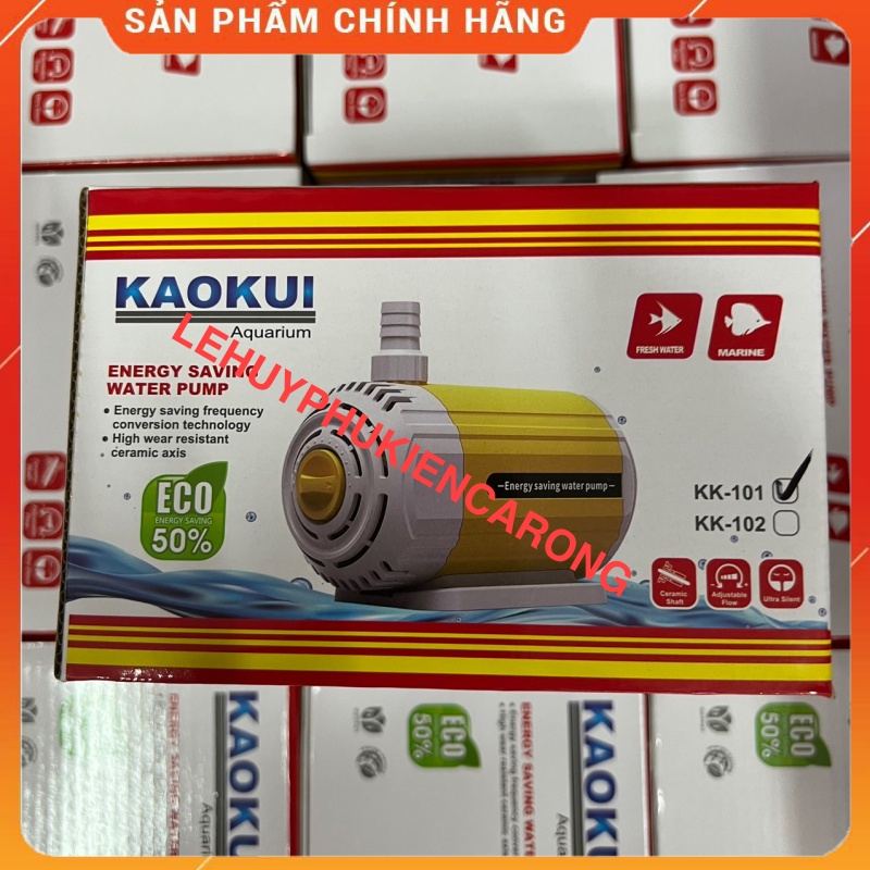 Bơm Bể Cá KAOKUI Siêu Êm, Tiết Kiệm Điện KK101 6w KK102 15w KK103 30w KK104 40w KK105 50w