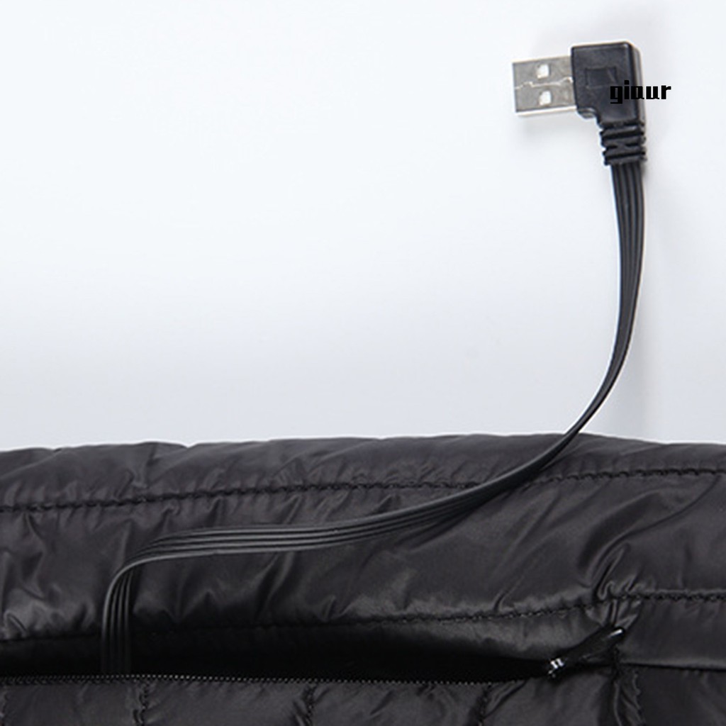 Áo khoác sưởi ấm sạc USB giữ ấm mùa đông dành cho cả nam và nữ