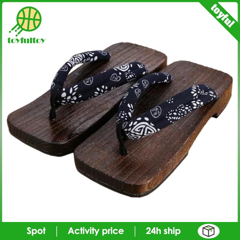 Guốc Gỗ Thoải Mái Phong Cách Nhật Bản Cho Nam Và Nữ # 40