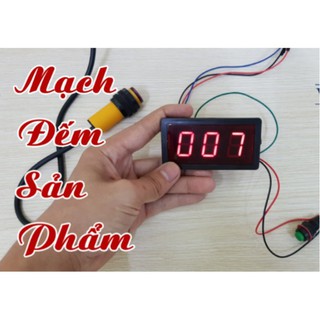 Combo Đếm sản phẩm hiển thị trên LED 3 số