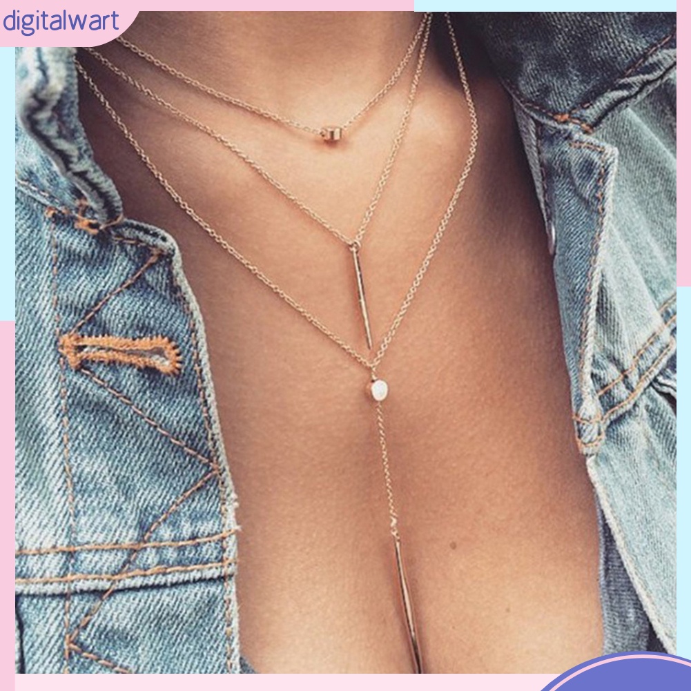 Dây Chuyền Nhiều Lớp Thời Trang Boho Cho Nữ