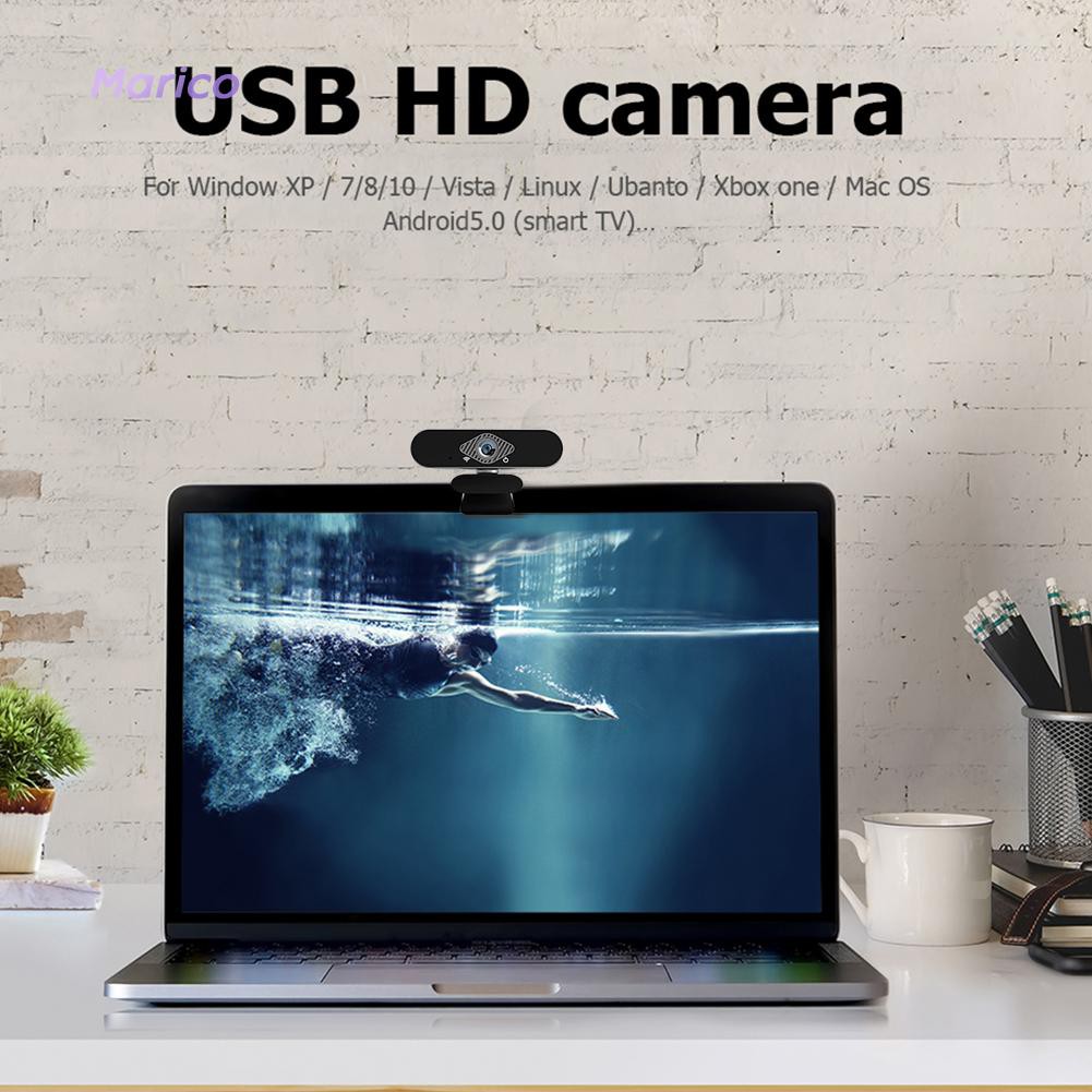 Webcam 1080p Usb 2.0 Phích Cắm Và Sử Dụng Ghi Âm