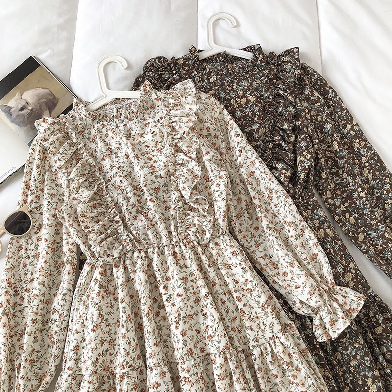 VÁY HOA BABYDOLL ULZZANG (sẵn/ảnh thật/video) Hàng Sẵn | BigBuy360 - bigbuy360.vn