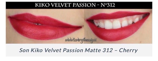 Son Lì Kiko Velvet Passion Matte