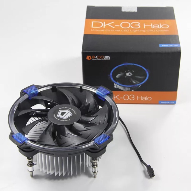 Tản Nhiệt CPU ID-Cooling DK-03 Halo Riing Led ( Intel 115x ) -dc3371