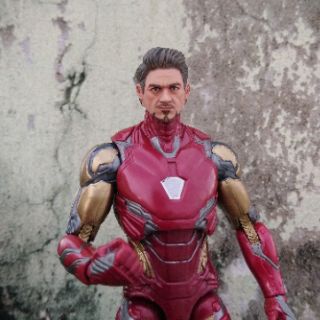 Head Tony Stark 1/12 cho Marvel Legends