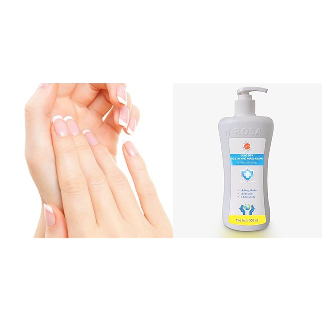 Nước rửa tay khô kháng khuẩn 99,99% dạng gel 500ml HD Hand Sanitiser Gel ngăn ngừa lây lan virus hiệu quả