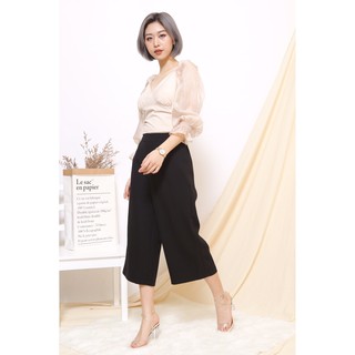 Quần ống sớ lửng