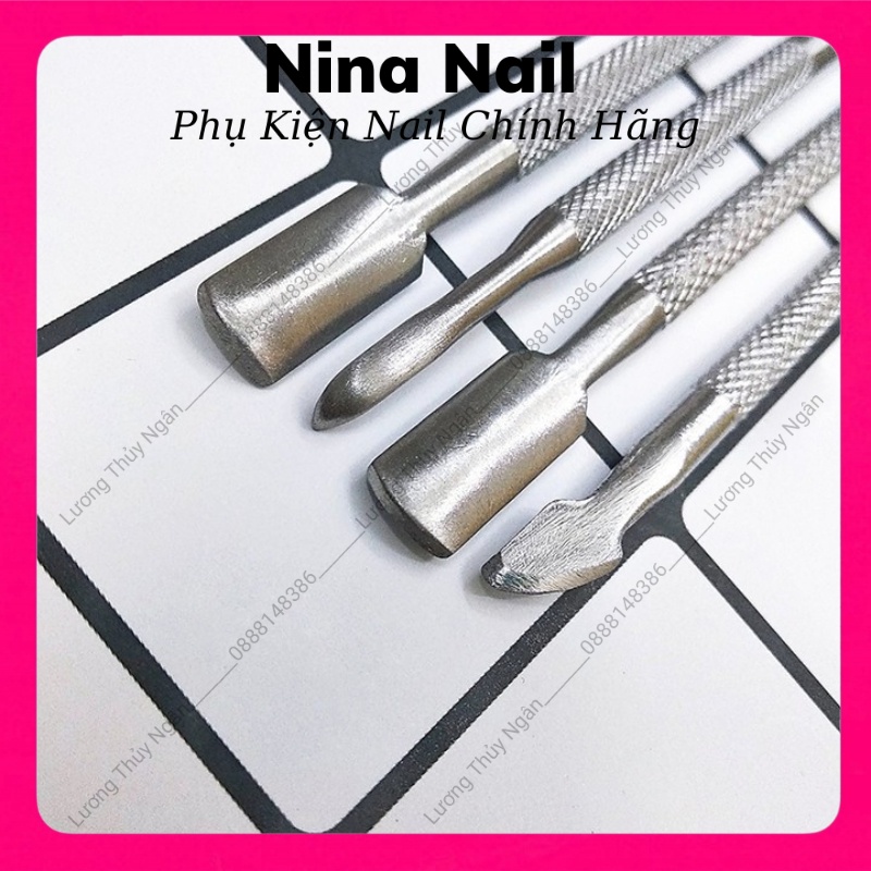 Cây Đẩy Da Chết Móng Tay 100% Thép Không Gỉ Siêu Bền