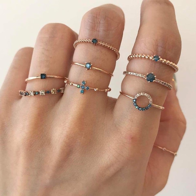 Đá gắn nhẫn mini - đang hot hiện nay