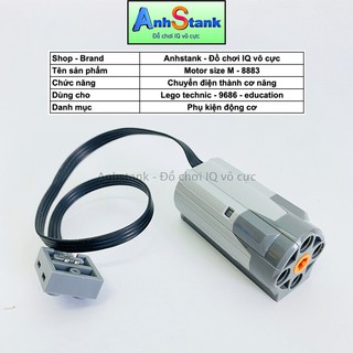 Motor Cỡ M 8883 Tương Thích 9686-Education-technic