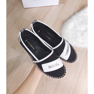 Giày slipon đế cói phối màu (Kèm 4 ảnh thật cuối)