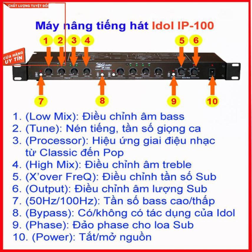 Máy nâng tiếng Idol ip100 cao cấp