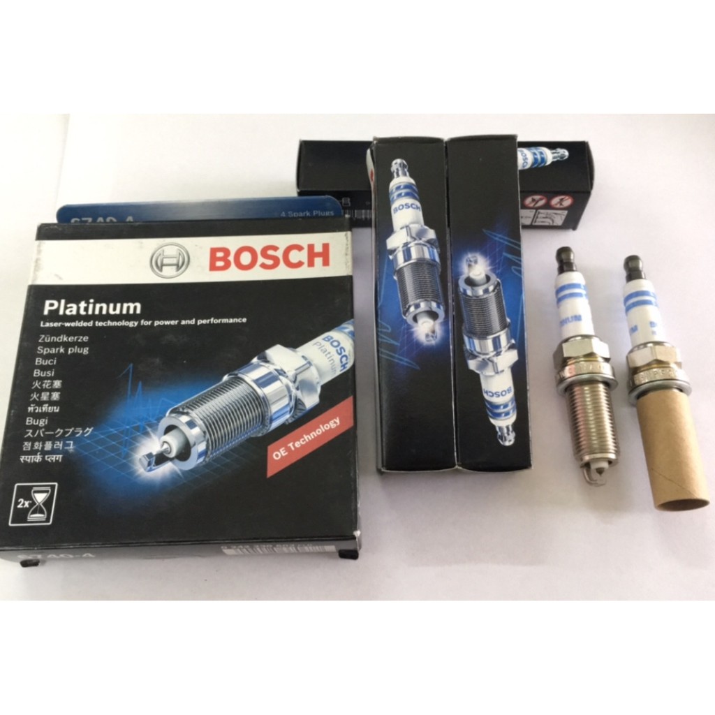 Bộ 4 Bugi Bosch Platinum FR8NPP30W dành cho Toyota