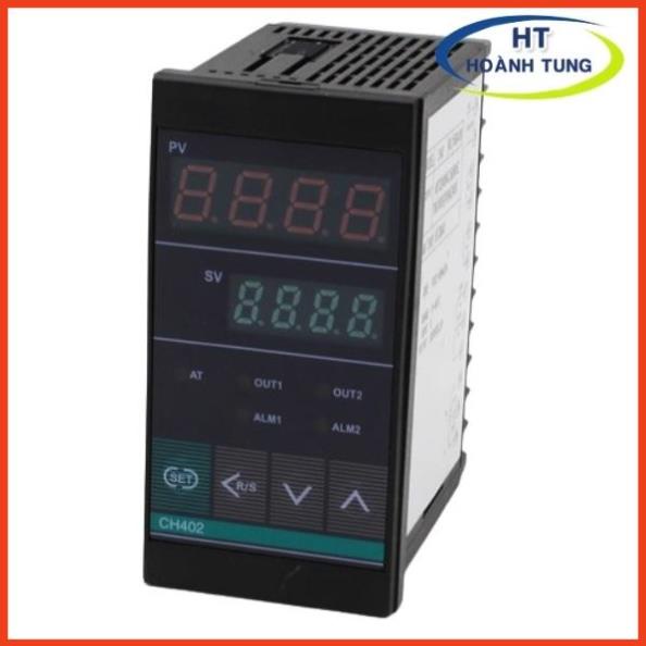 Đồng hồ nhiệt độ mã CH out relay và SSR điện áp 220VAC đủ kích thước điều chỉnh nhiệt độ từ 1-1300