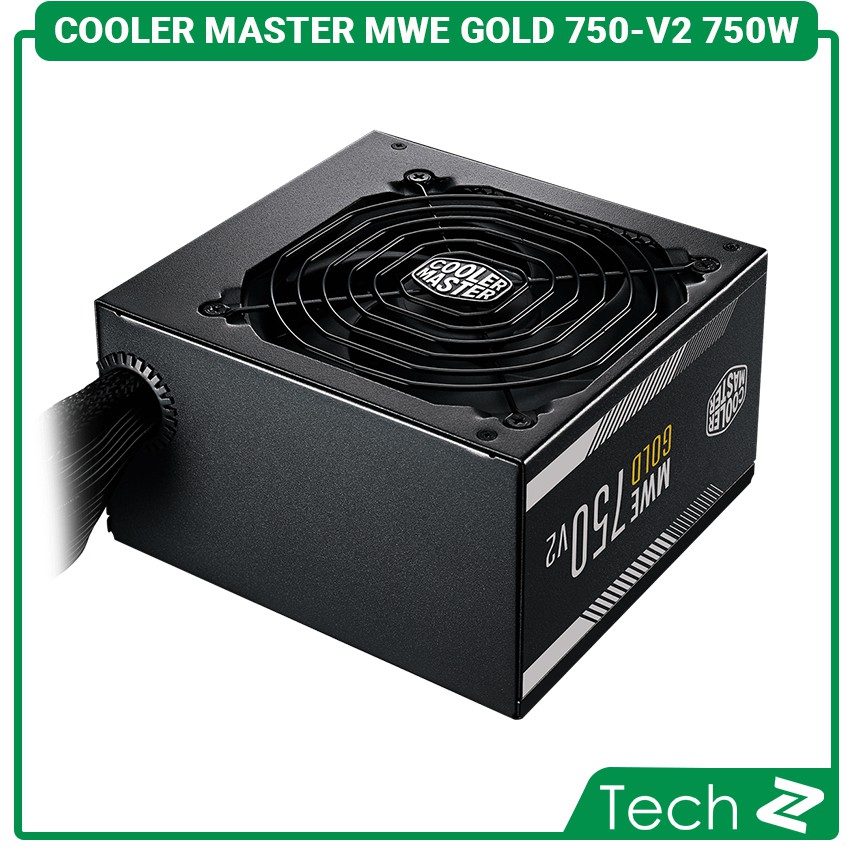 Nguồn máy tính Cooler Master MWE GOLD 750 - V2  750W ( 80 Plus Gold/Màu Đen/Full Modular)