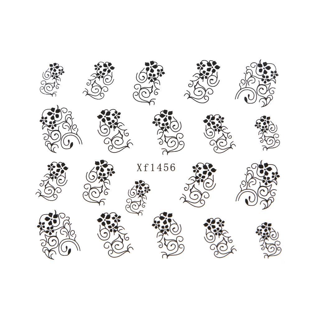 Set 50 Sticker Hoa 3D Dán Trang Trí