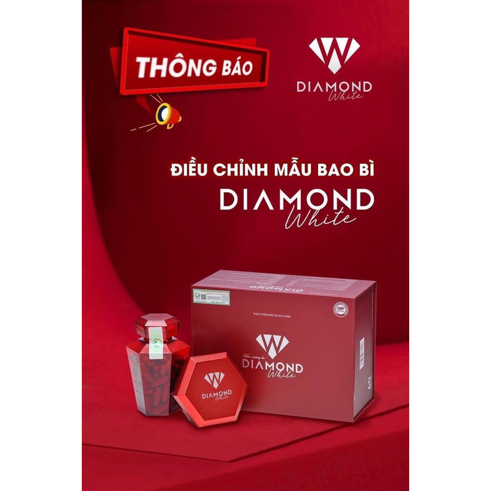 MUA 3 TẶNG 1 - Viên uống trắng da Beauty Diamond White