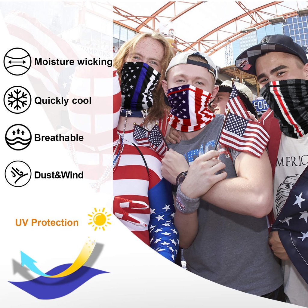 Khăn đa năng thoáng khí chống nắng cho người đi xe máy