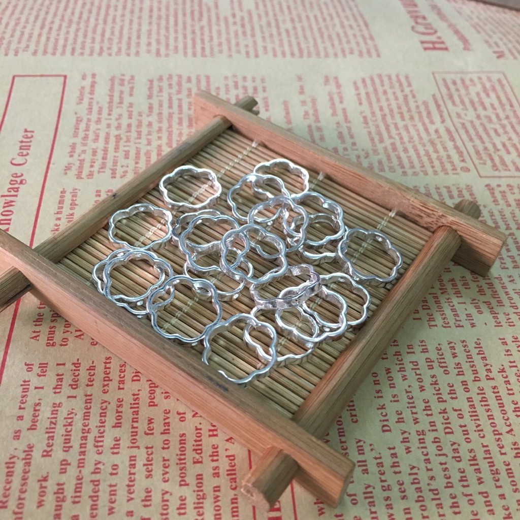 Bạc 925 Hoa 6 Cánh