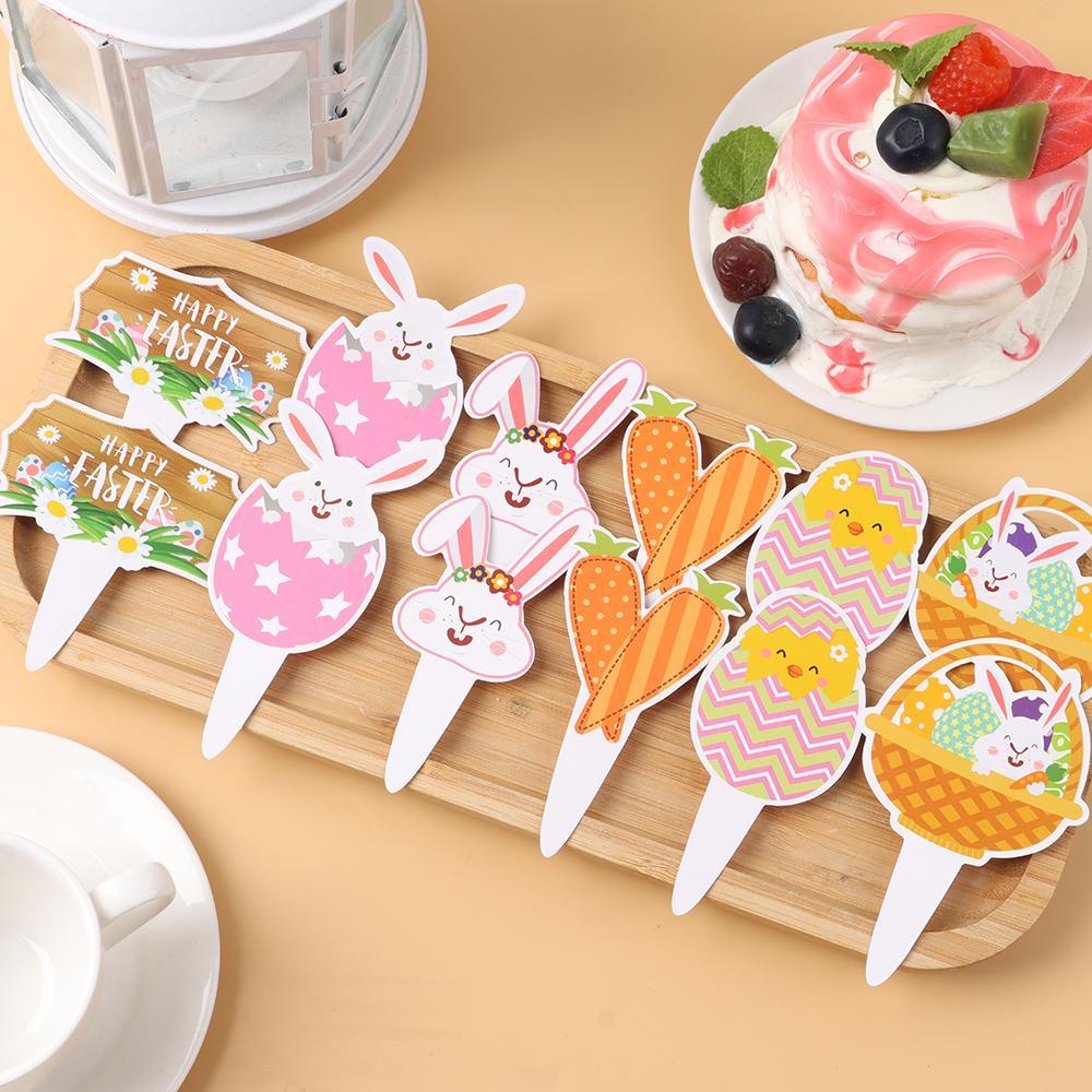 ESPO Bộ 12 Cây Cắm Trang Trí Bánh Kem Xinh Xắn
