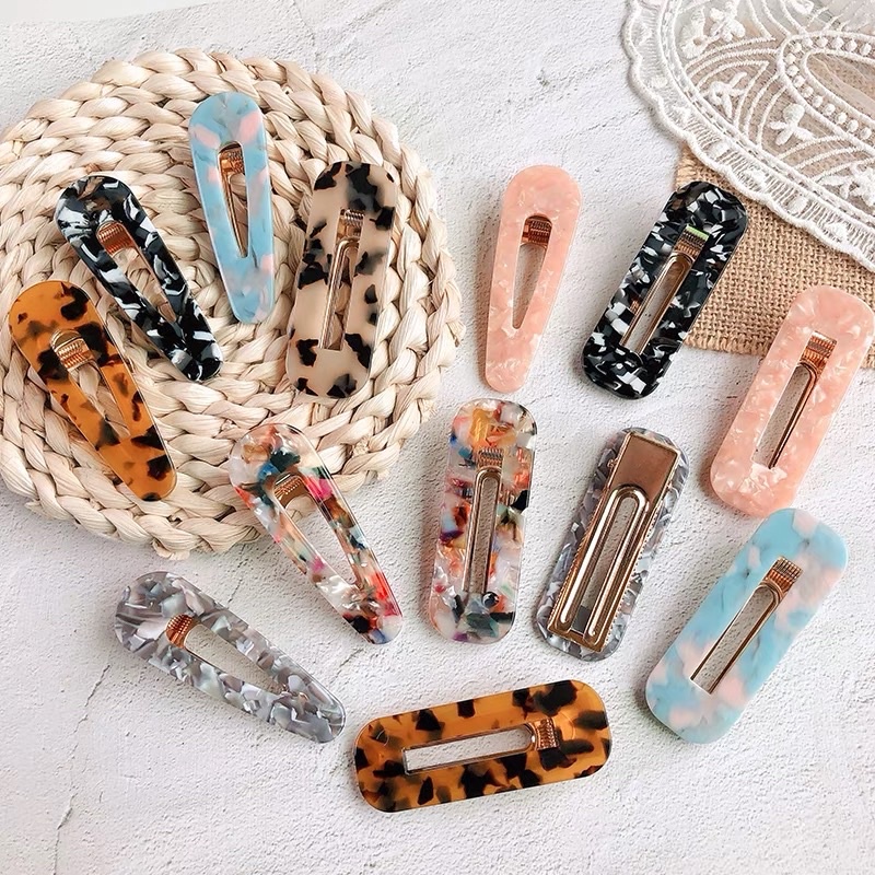 Kẹp tóc nhựa style Hàn quốc