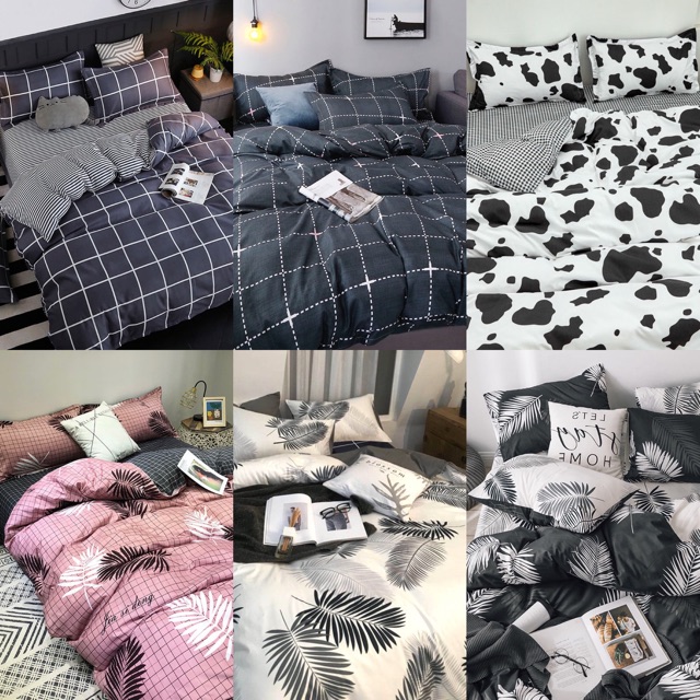 Set ga giường bedding 4 món đủ kích cỡ 1m2 1m5 1m8 2m 2 | BigBuy360 - bigbuy360.vn