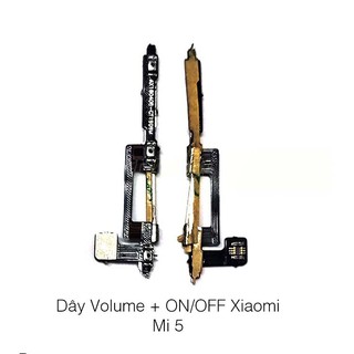 Dây cáp nguồn +âm lượng xiaomi mi 5 zin